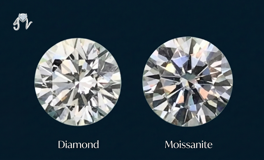 Moissanite vs. Lab Grown Diamond: Why One Looks "Fake" 8 Moissanite vs. Lab Grown Diamond: Why One Looks “Fake”